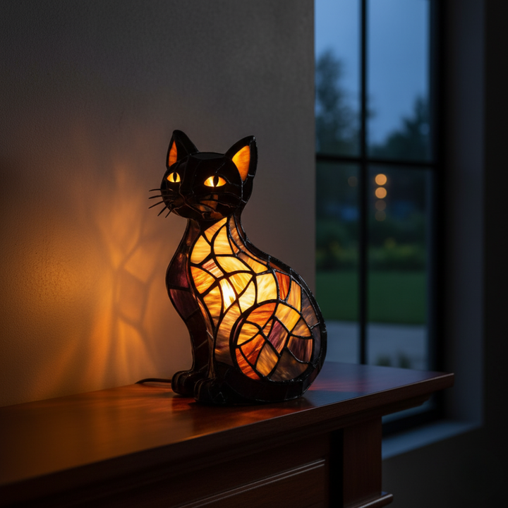 Svítící Chat v Půlnoci