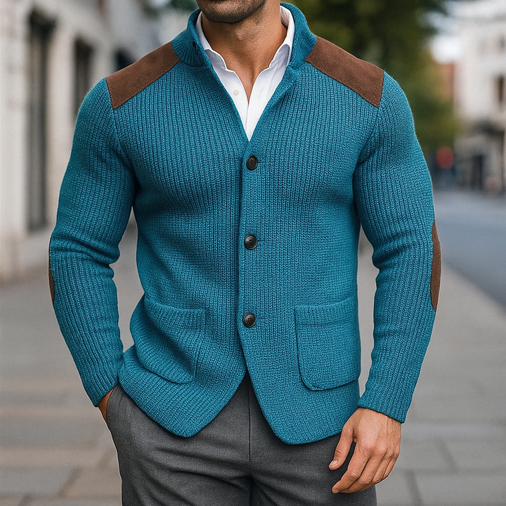 SILVORO - BLAZER Z TEXTUROVANÉ PLETENINY