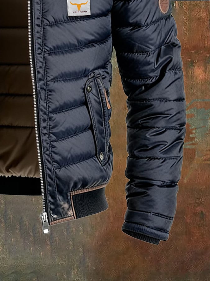Erik™ - Stylová Vintage Puffer Bunda