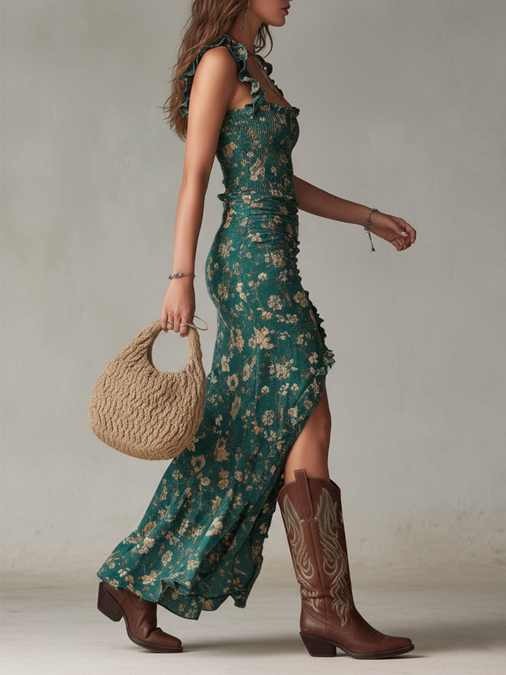 Zara - Maxi šaty boho retro