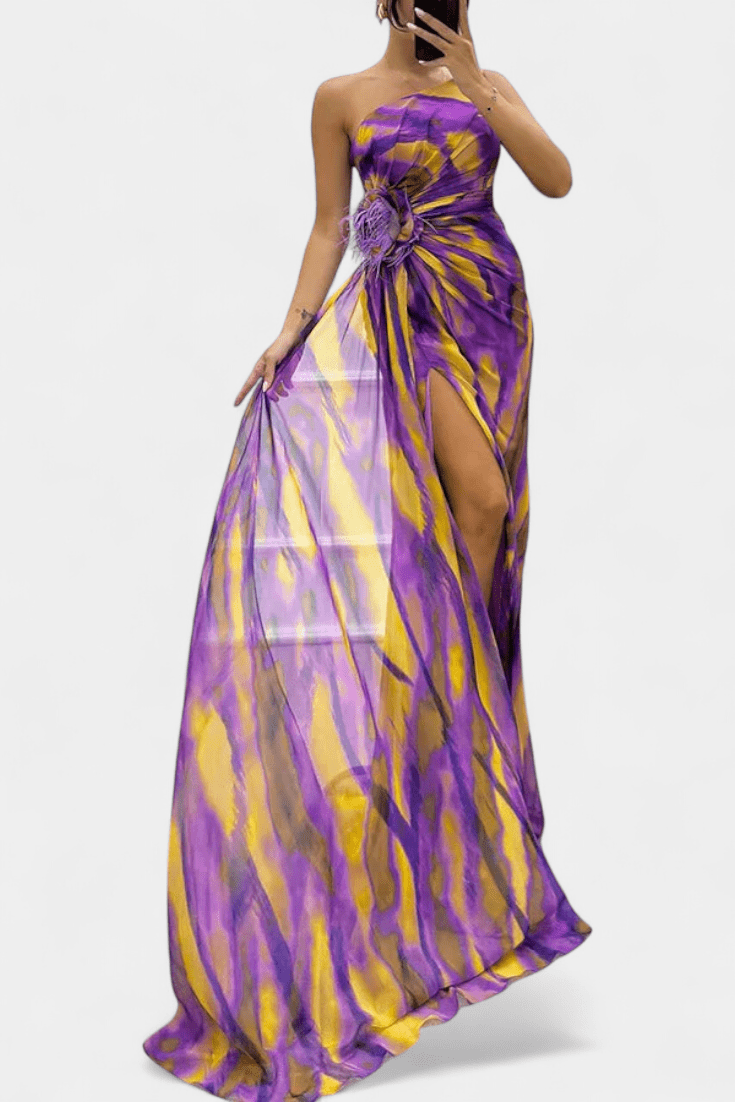 Aylin™ | Barevné maxi šaty