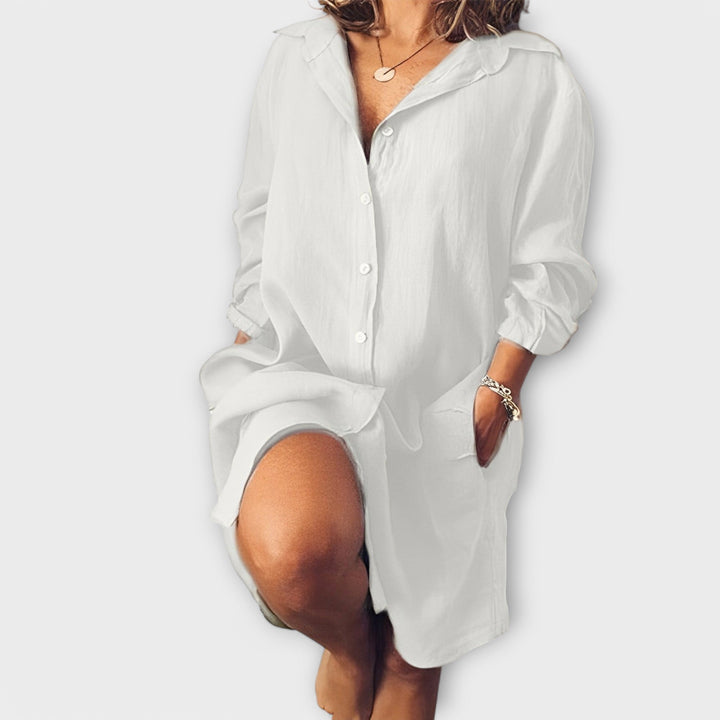 Clara - Casual lněná blůza