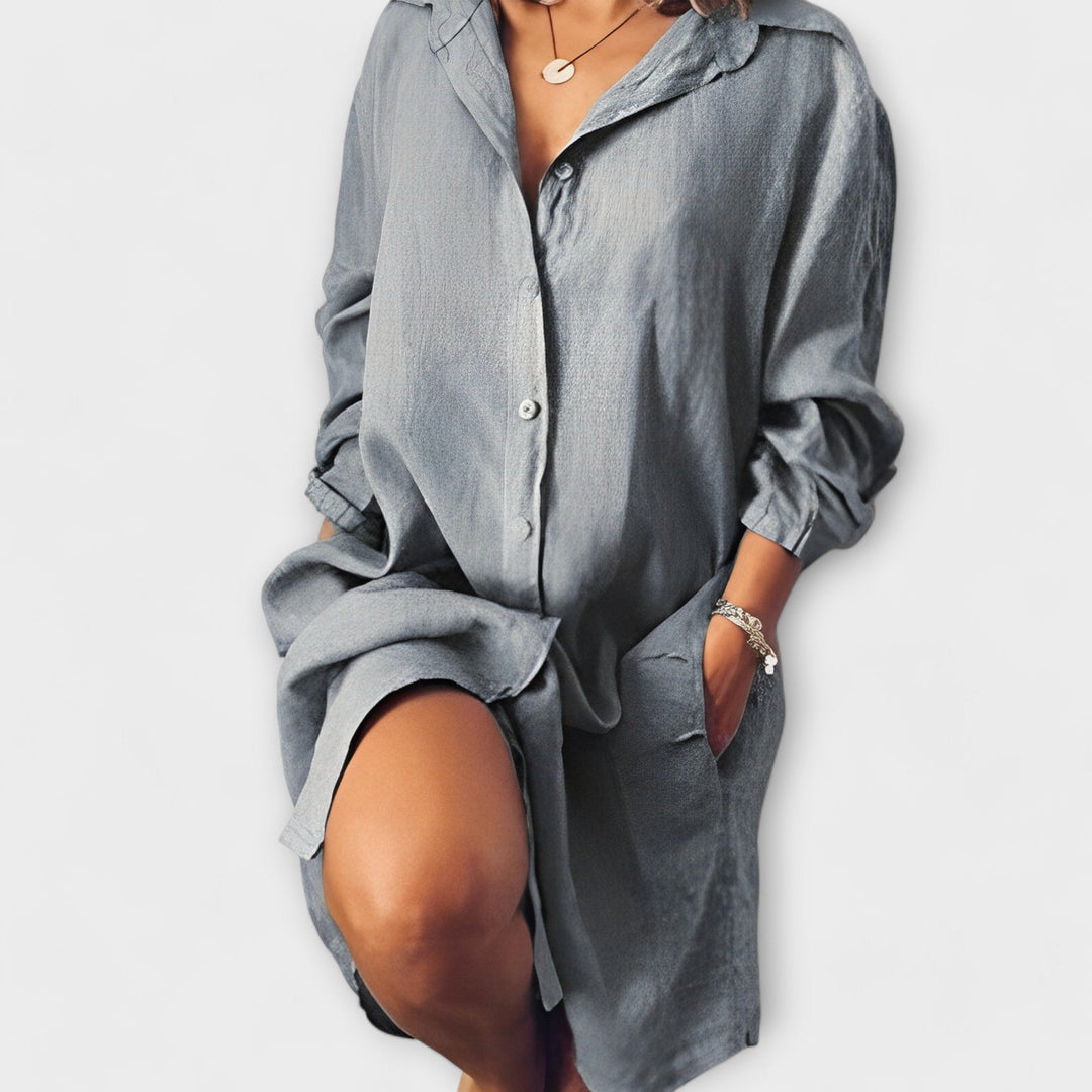 Clara - Casual lněná blůza
