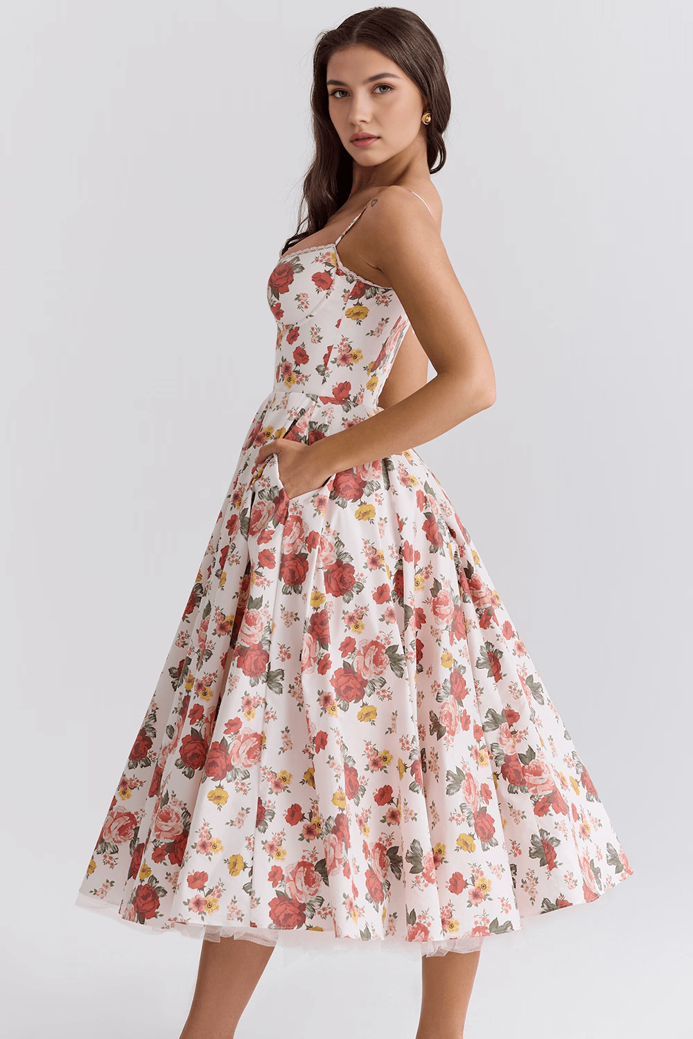 Elisa™ Midi šaty