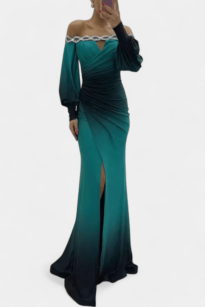 Julitta Maxi Šaty™ | Design s odhalenými rameny