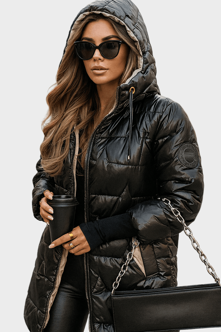 Marcella™ | Elegantní podzimní kabát s kapucí