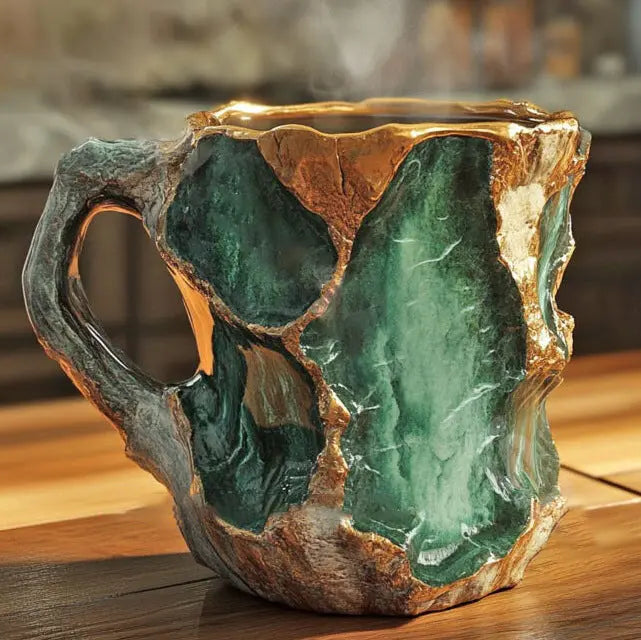 Hrnky na kávu z minerálního krystalu
