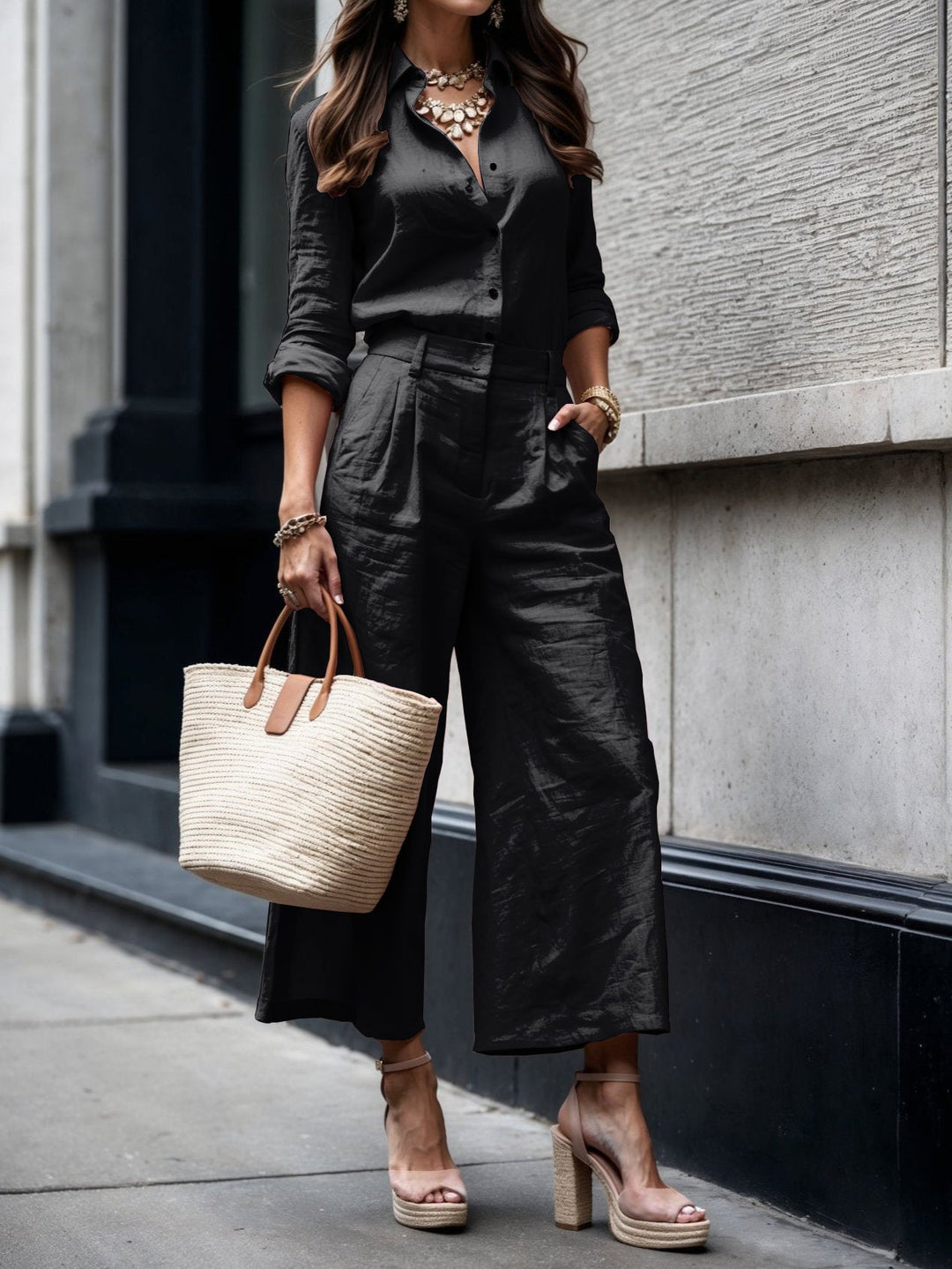 Isadora - Casual Chic vzhled Růžová