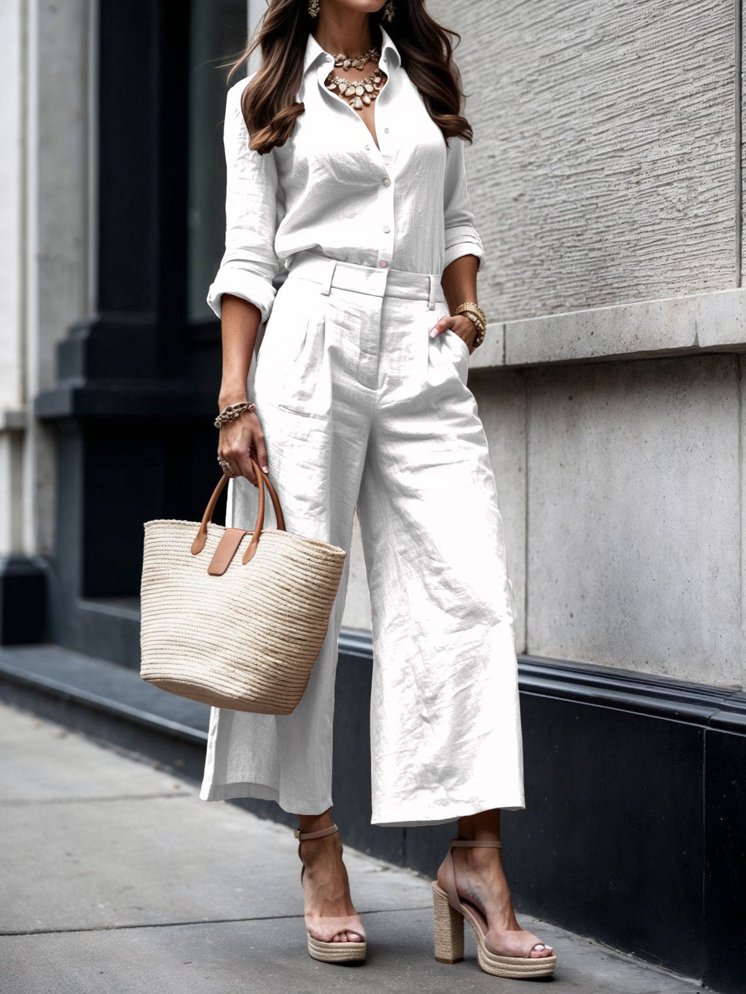 Isadora - Casual Chic vzhled Růžová