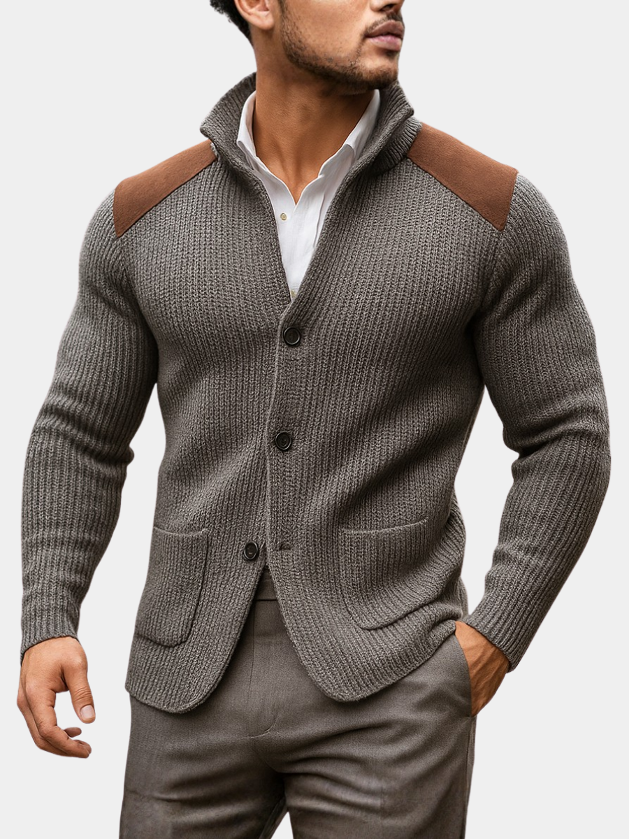 SILVORO - BLAZER Z TEXTUROVANÉ PLETENINY