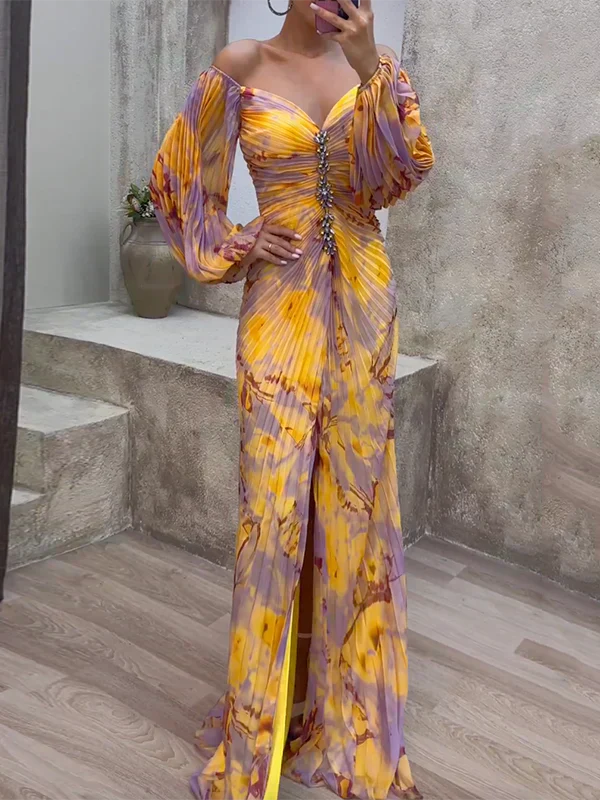 Giselle™ | Elegantní šaty s výstřihem do V