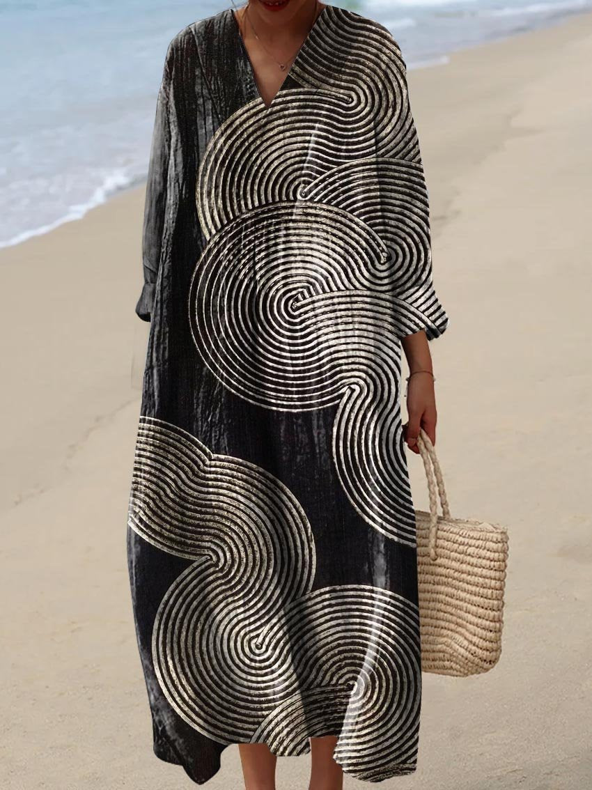 Lara - Boho Patchwork Šaty