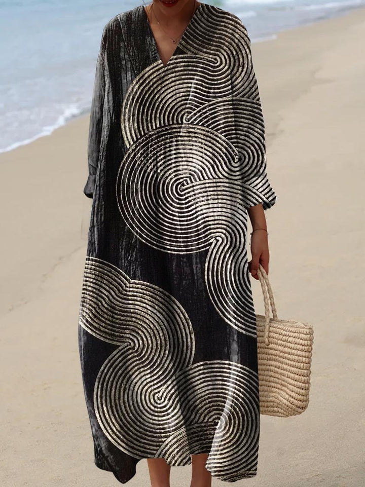 Lara - Boho Patchwork Šaty