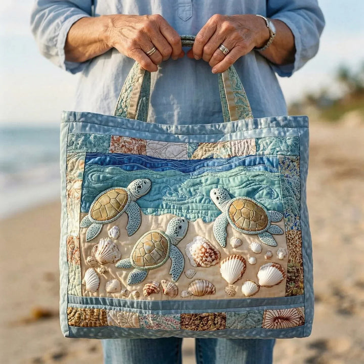 Sac Artisanal Matelassé - Mořské Želvy