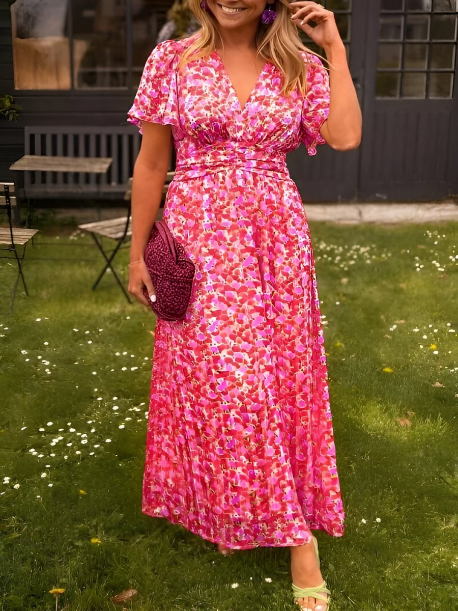 Sandra - Elegantní maxi šaty