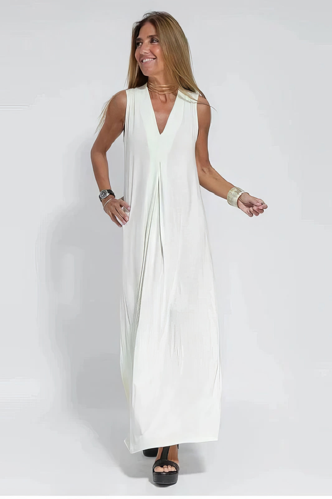 Ava™ | Elegantní dlouhé šaty + cardigan